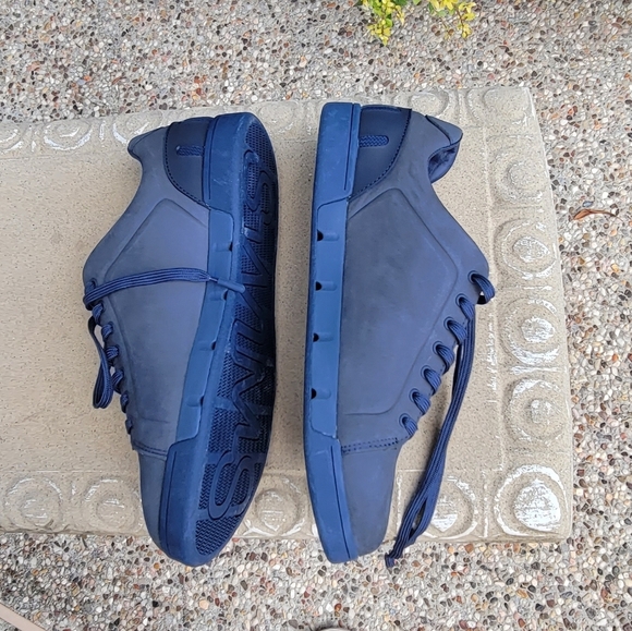 Swims Men's Blue Sneakers Rare Color - Picture 8 of 13